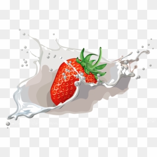 Strawberry Png Vector - Fresh Yogurt In Ghana Clipart