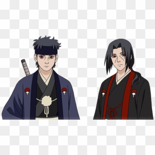 Sage Mode Sasuke & Naruto & Itachi & Shisui - Shisui Kimono Clipart