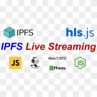 Streaming With Ipfs - Node.js Clipart