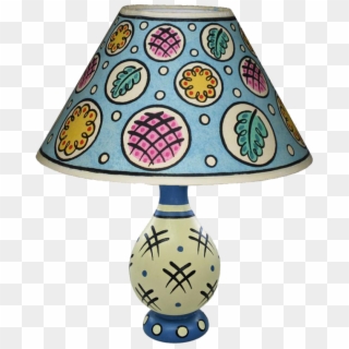 Cross-hatch Vase Lamp - Lampshade Clipart