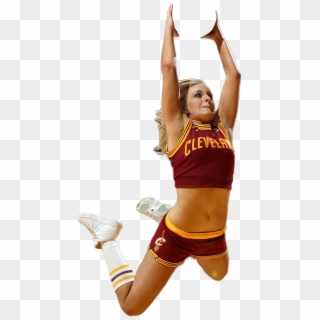 Jenna Marie Cleveland Cheerleader Slam Dunk - Dunking Transparent Clipart