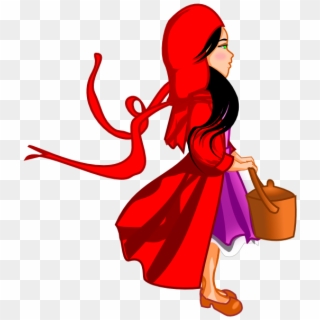 Red Hat Girl 555px - Little Red Riding Hood Gif Png Clipart
