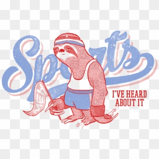 Sports Sloth Clipart