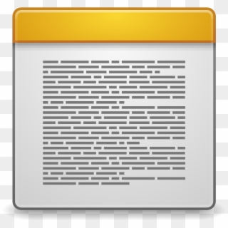 Apps Accessories Text Editor Icon - Editor Texto Icono Png Clipart