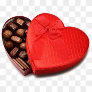 Heart Chocolate Png Download Image - Valentine's Day Chocolate Png Clipart