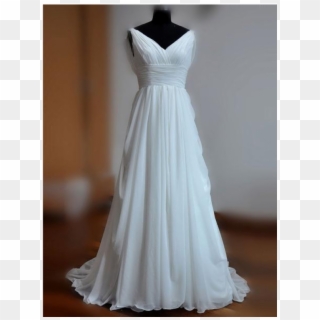 Wedding Dresses A-line, Wedding Dresses Chiffon, 2019 - Wedding Dress Clipart