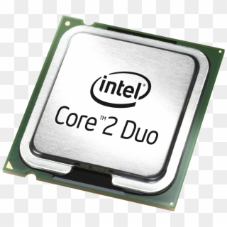 Cpu Processor - Intel Core 2 Duo Clipart