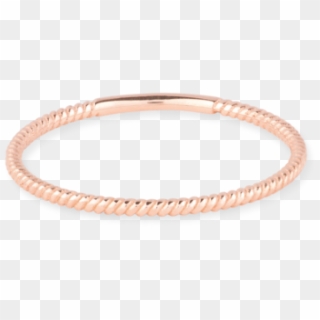 Twist Ring Rose Gold - Bangle Clipart