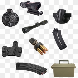 Accessories - Gun Clipart