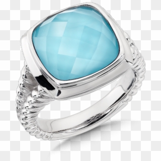 Turquoise Ring In Sterling Silver - Sterling Silver Lapis Ring Clipart