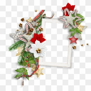 Christmas Cluster Frame Wreaths, Album, Christmas, - Transparent Christmas Cluster Frames Clipart