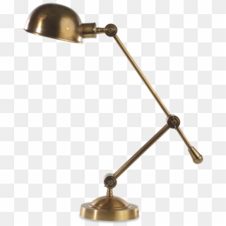 Small Odhi Antique Brass Desk Lamp - Lamp Clipart