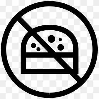 Burger Prohibition Sign For Gymnast Comments - Smoking Kills Logo Png Clipart