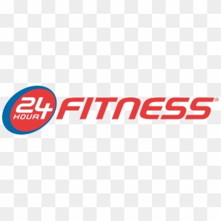 24 Hour Fitness Logo, Red-blue - Ocbc Bank Logo Png Clipart