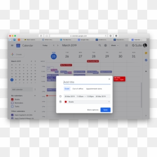 Google Calendar - Utility Software Clipart