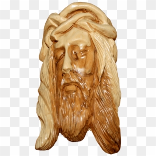 Jesus - - Wood Carving Of Jesus Face Clipart