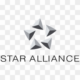 Star Alliance Logo, Vertical - Star Alliance Logo Png Clipart