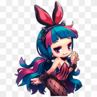 Maplestory 2 Bunny Girl Left By 77silentcrow-d9715qx - Kay's Event Wheel Maplestory 2 Clipart