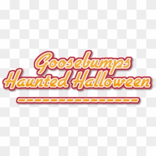 Goosebumps Haunted Halloween Logo Big - Parallel Clipart
