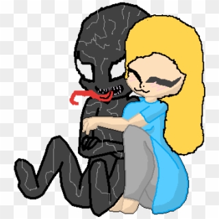 Annie And Venom - Cartoon Clipart
