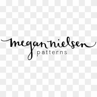Megan Nielsen Logo Logo Patterns - Calligraphy Clipart