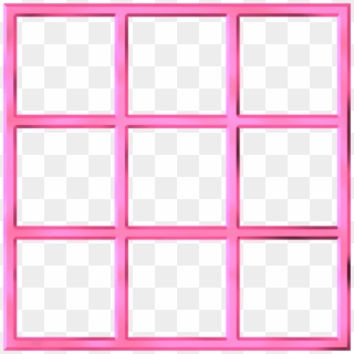 Tools And Parts - Pink Png Window Frame Clipart