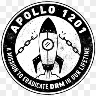 Eff Drm Apollo Logo Grunge - Logo Grunge Clipart