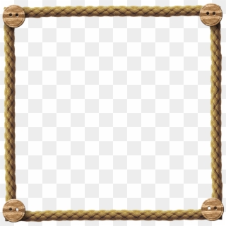 Rope Frame - Rope Frame Png Clipart