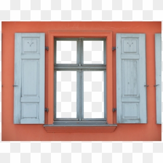 Window, Shutters, Wood, Old, Frame, Closed, Png - Vintage Window Frame Png Clipart