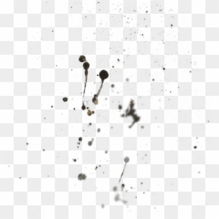 The Gallery For > Dirt Splatter Png - Monochrome Clipart