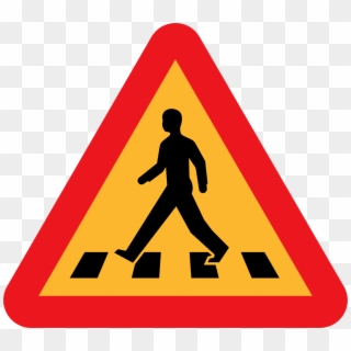 Safety Topic Image Road Sign Slippery Surface - Sign Slippery Road Clipart