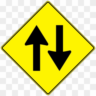 This Free Icons Png Design Of Yellow Road Sign Clipart