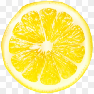Slice Lemon No Background Clipart