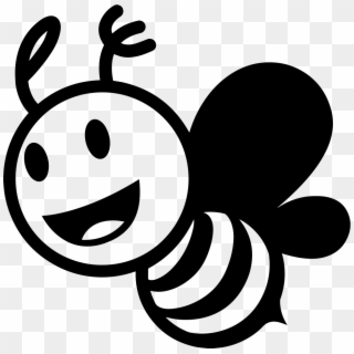 Png File Svg - Bee Black And White Png Clipart