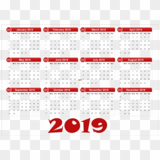 Calendar 2019 Hd With Indian Png Hd Wallpaper - Indian Calendar 2019 Png Hd Clipart
