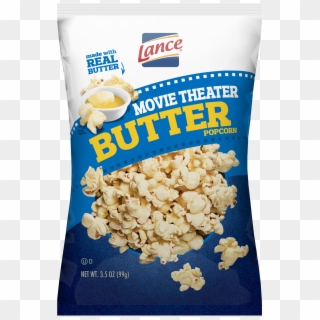 Lance Popcorn Movie Theater Butter Clipart