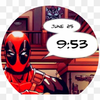 Deadpool One Preview Clipart