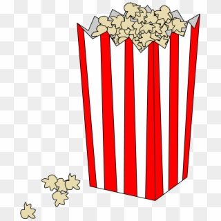 Movie - Clip Art Movie Popcorn - Png Download