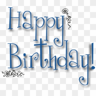 Happy Birthday Png - Happy Birthday Png Text Clipart