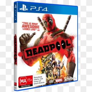 Dp Pack3d Ps4 - Deadpool Playstation 4 Clipart