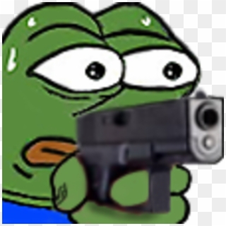 Pepe Gun - Monkagun Emote Clipart