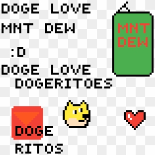 Doge Dogeritoes And Mnt Dew - Scheiß Montag Clipart