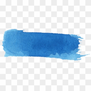 1078 X 406 42 - Paint Brush Png Blue Clipart