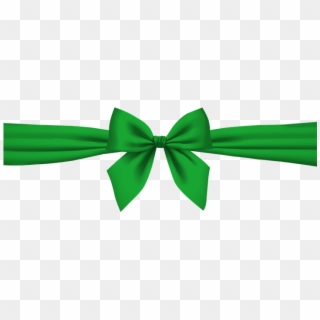Green Bow Png Clipart