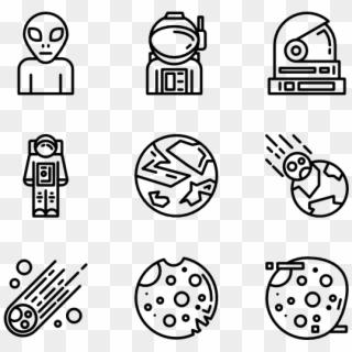 Space And Cosmic - Christmas Day Clipart