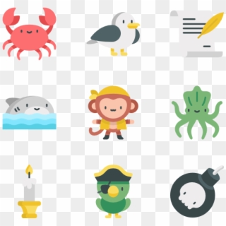 Pirates - Cartoon Clipart