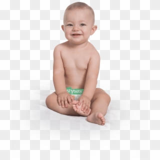 Baby, Child Png - Baby With Diaper Png Clipart