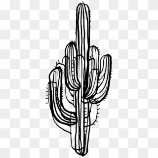 2048 X 2048 1 - Cactus Png Black And White Clipart