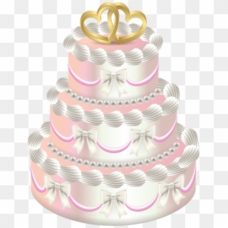 Wedding Deco Cake Png Clip Art - Wedding Cake Transparent Png