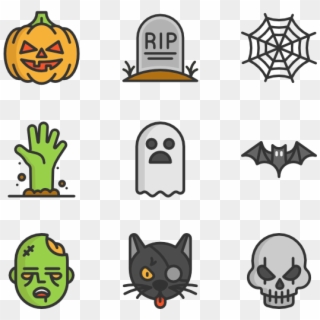 Halloween - Halloween Icon Png Free Clipart